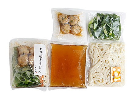 とり団子うどん