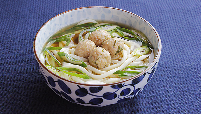 とり団子うどん