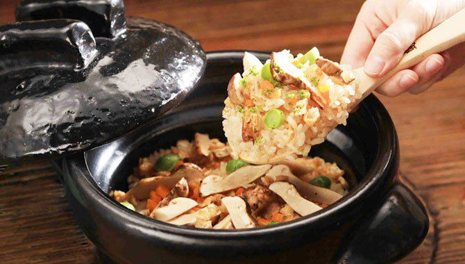 松茸ごはん・葛玉露セット