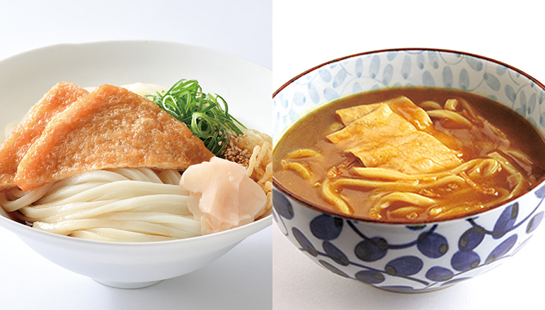 冷しきつねうどん・加里伊うどん詰合せ
