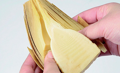 柔らかな姫皮も美味