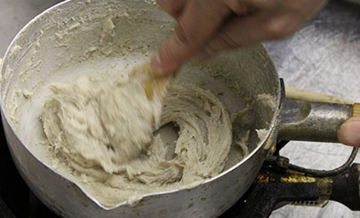 自家製蕎麦がき