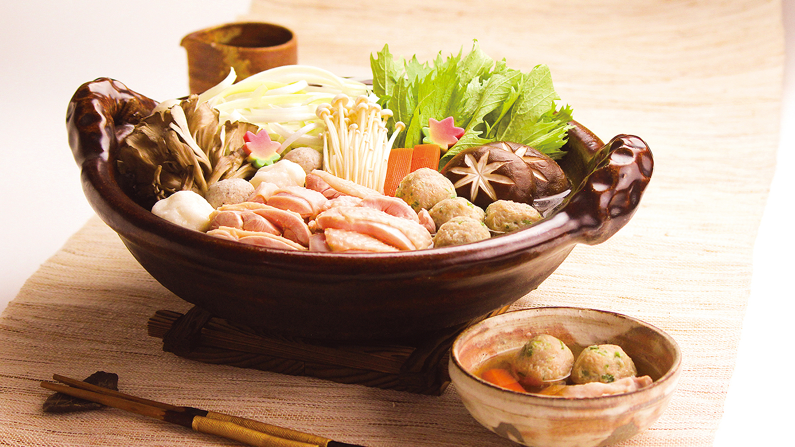 とり蕎麦すき鍋